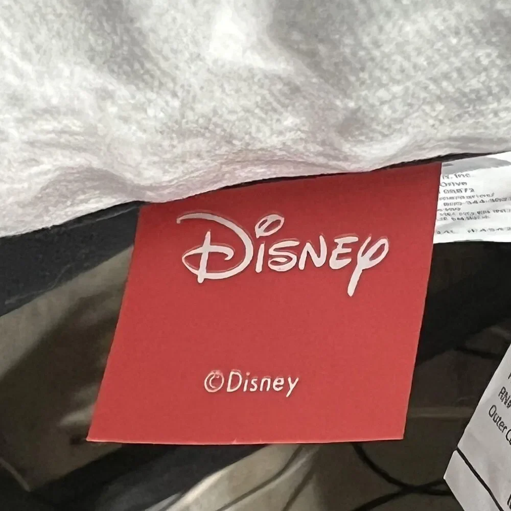 Disney Holiday Decor Pillow Mickey Mouse Poly Velvet Plush Scarf Snowflake New
